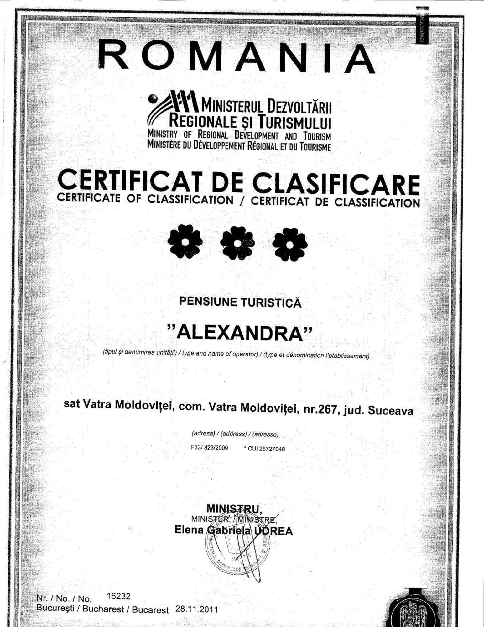 Pensiunea Alexandra Vatra Moldoviţei 外观 照片